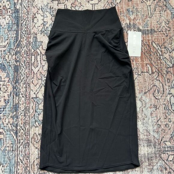 Athleta NWT Transcend High Rise Stretch Pencil Skirt Black Size XS - Picture 11 of 15